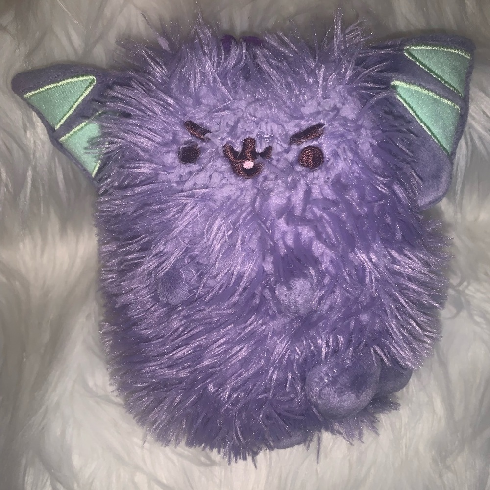 GUND 2019 Pusheen Cat Purple Dragon Plush Stuffed Toy